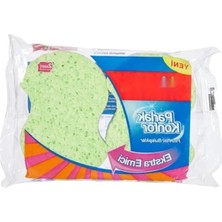 Hakay Ekstra Emici Oluklu Sünger, 2'li Paket - Hızlı Temizlik