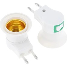 Hakay E27 Anahtarlı 2 Adet Lamba Duyu