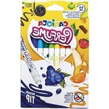 Hakay 12'li Kokulu Keçeli Boya Kalemi Seti - Renkli ve Eğlenceli