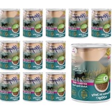 Hakay Jöleli Biftekli Yaş Mama - 400 Gr, 12'li Paket