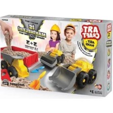 Hakay Iş Makineleri Temalı 750 gr Kum Seti