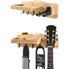 Hakay Ahşap Gitar Standı Duvar Askısı - Şık ve Kaliteli
