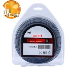 Hakay Profesyonel Motorlu Tırpan Misina 3.5 Mm, 37 Metre Uzunluğunda Çim Biçme Teli