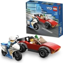 Hakay Polis Motosikleti ile Hırsız Takibi Oyun Seti