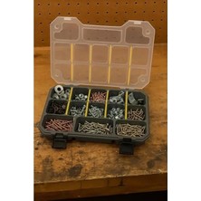 Hakay 12 Bölmeli Şeffaf Düzenleyici Kutu - Hafif ve Taşınabilir