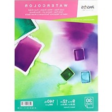 Hakay 300 gr 30 Yaprak Suluboya Defteri - Orta Doku