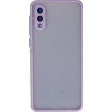 Prativas Galaxy A02 Kılıf Montreal Silikon Kapak - Mor