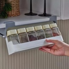 Hakay 6'lı Baharatlık, Raf Altı Organizer, Yer Kaplamayan Tasarım