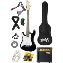 Hakay Amfili 3/4 Elektro Gitar Seti (8-12 Yaş Çocuklar Için)