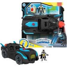 Hakay Işıklı ve Sesli Eğlenceli Araç Seti - Batman Figürü ile Batmobil