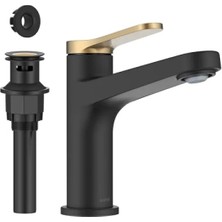 Hakay Tek Kolu Tek Delikli Banyo Lavabo Bataryası