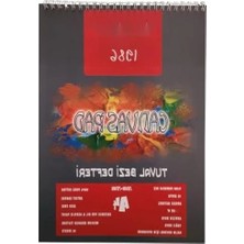 Hakay Akrilik ve Yağlıboya Için Canvas Pad Tuval Bezi Defteri