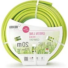 Hakay Esnek 20 M Bahçe Hortumu, 13 mm Çap, Basınca Dayanıklı, Yeşil