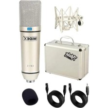 Hakay Profesyonel Üst Seviye Kondansatör Stüdyo Mikrofonu