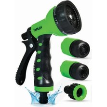 Hakay 7 Fonksiyonlu Bahçe Sulama Tabanca Seti - 3 Adaptör ile