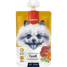 Hakay Taze Sığır Etli ve Havuçlu Köpek Et Ezmesi 90 gr