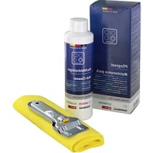 Hakay Cam Seramik Ocaklar Için Bakım Seti - 250 ml Temizleyici, Metal Kazıyıcı, Temizleme Bezi