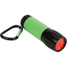 Hakay Kırmızı LED El Feneri - Iki Parlaklık Kademesi