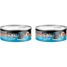Hakay Beyaz Balıklı Tam & Dengeli Kedi Maması - 70 gr (2 Paket)