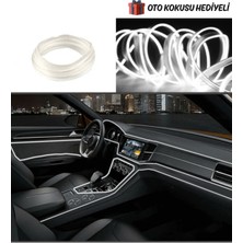 Araç Içi Neon Aydınlatma LED Göğüs ve Torpido Beyaz 2 Metre