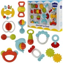 Hakay 12'li Çıngırak ve Dişlik Seti - Eğitici Oyun Seçenekleri