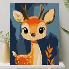 Hakay Numaralı Tuval Boyama Seti (40X50 Cm)