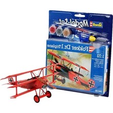 Hakay Fokker Dr.1 Triplane Model Seti, 1:72
