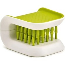 Hakay Çift Taraflı Bıçak Temizleme Fırçası, Yeşil