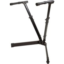 Hakay Siyah Yüksekliği Ayarlanabilir Taşınabilir Org Klavye Standı