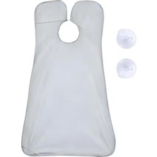 Hakay Fonksiyonel Çok Amaçlı Sakal Kesme Önlüğü (Beyaz)