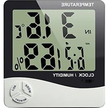 Hakay Masaüstü Dijital Termometre ve Higrometre - Sıcaklık ve Nem Ölçer