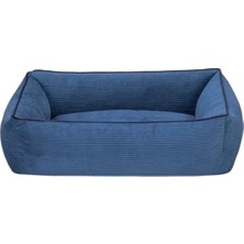 Hakay 45X55CM Boyutunda Mavi Kedi ve Köpek Yatağı - Kompakt ve Rahat