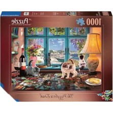Hakay 1000 Parça Yetişkin Puzzle Masası