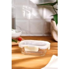 Hakay 370 ml Kapasiteye Sahip Borosilikat Saklama Kabı