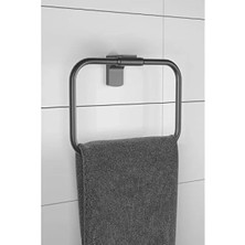 Hakay Paslanmaz Siyah Kare Havluluk