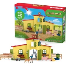 Hakay Temalı Büyük Çiftlik Oyuncak Seti - Rol Yapma Oyunları Için