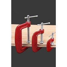 Hakay 25-50-75 mm 3'lü Mengene Sıkıştırma Seti