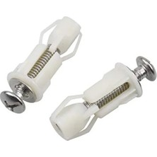 Hakay Tuvalet Oturağı Sabitleme Seti - 2 Adet Genleşme Vidası ve Dübel