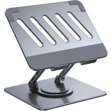 Hakay 360 Derece Döner Katlanabilir Alüminyum Laptop Standı
