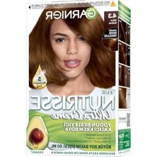 Hakay Yoğun Besleyici Kalıcı Krem Saç Boyası - 4.3 Altın Kahve