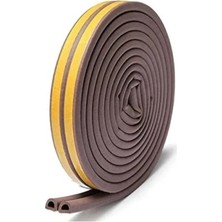 Hakay 2'li Kauçuk Kapı ve Pencere Izolasyon Bandı, 10 Metre