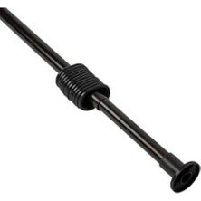 Hakay Ayarlanabilir Siyah Duş Perde Borusu - 160CM-260CM