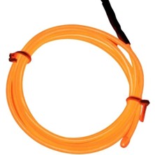 Hakay Araç Içi Dekoratif LED Şerit Aydınlatma (Buz Mavi - Kırmızı - Turuncu)