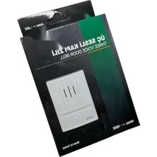 Hakay 3 Sesli Kapı Zili – Kolay Montaj ve Uyumlu Tasarım