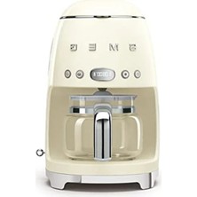 Hakay Filtre Kahve Makinesi, 10 Fincan Kapasiteli, Krem Renk