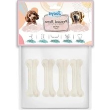 Hakay Beyaz Pres Kemik - 7 cm 4'lü Paket