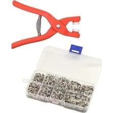 Hakay 9.5 mm Plastik Çıt Çıt Montaj Seti ve El Pensesi