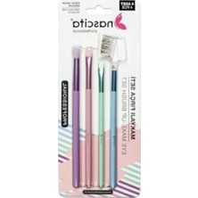 Hakay 4'lü Pratik Göz Makyajı Fırça Seti