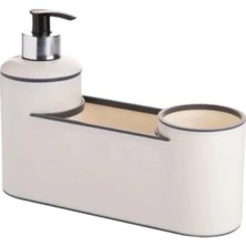 Hakay Lüx Akrilik Sıvı Sabunluk, Fırçalık ve Süngerlik Seti