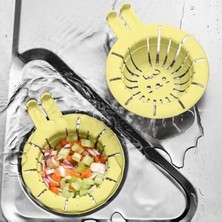 Hakay Mutfak Evyesi Süzgeci, Kolay Temizlenen Lavabo Süzgeci, 2'li